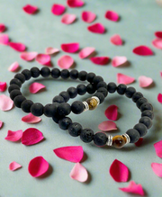 Aromatherapy Bracelets with Tiger Eye Accent