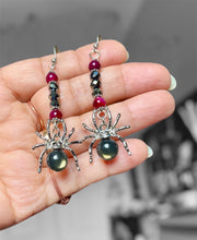 Halloween Spider Earrings