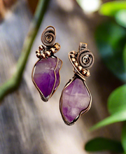 Amethyst Natural Points Pendants