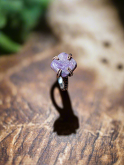 Charoite Handcrafted Ring