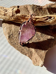 Lavender Amethyst Pendant