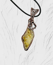 Rutilated Quartz Wire Wrapped Pendant