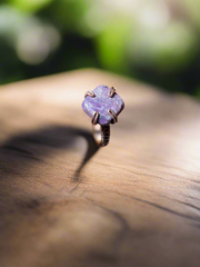 Charoite Handcrafted Ring