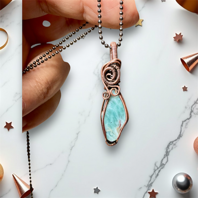 Larimar Mini Pendant