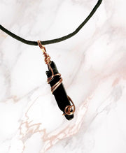 Black Tourmaline Pendants