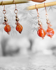 Halloween Pumpkin Earrings