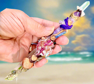 Faerie Gemstone Magic Wand