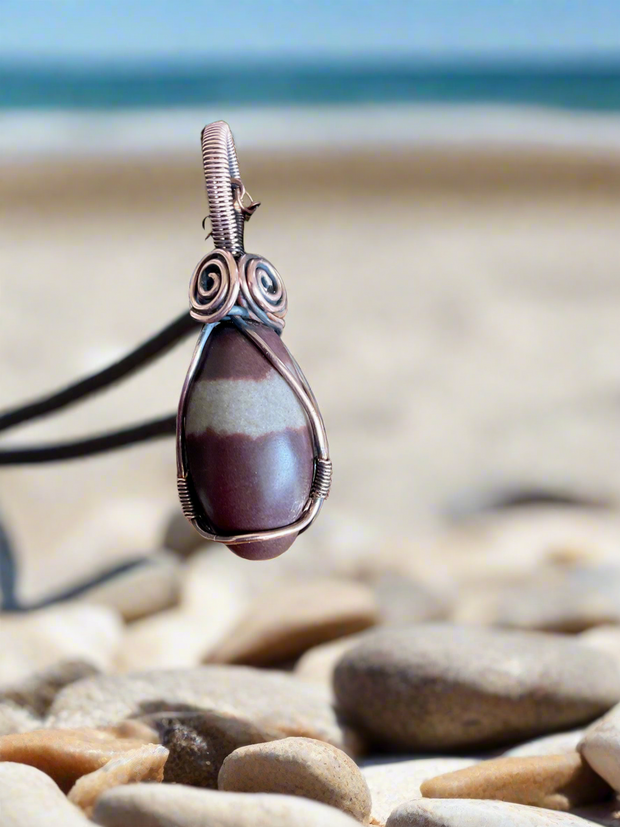 Shiva Lingam Wire Wrapped Stone