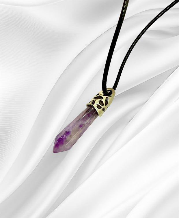 Amethyst Points Pendant