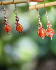 Halloween Pumpkin Earrings