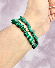 Malachite Chip Bracelet