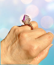 Amethyst Chunky Ring