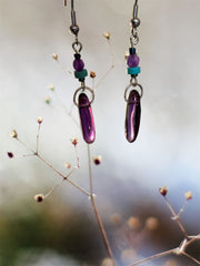 Amethyst Dangle Earrings