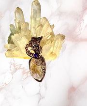 Ametrine Wire Wrapped Pendants