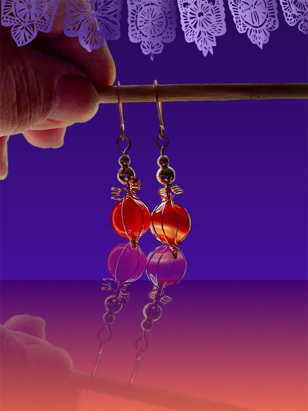 Halloween Pumpkin Earrings