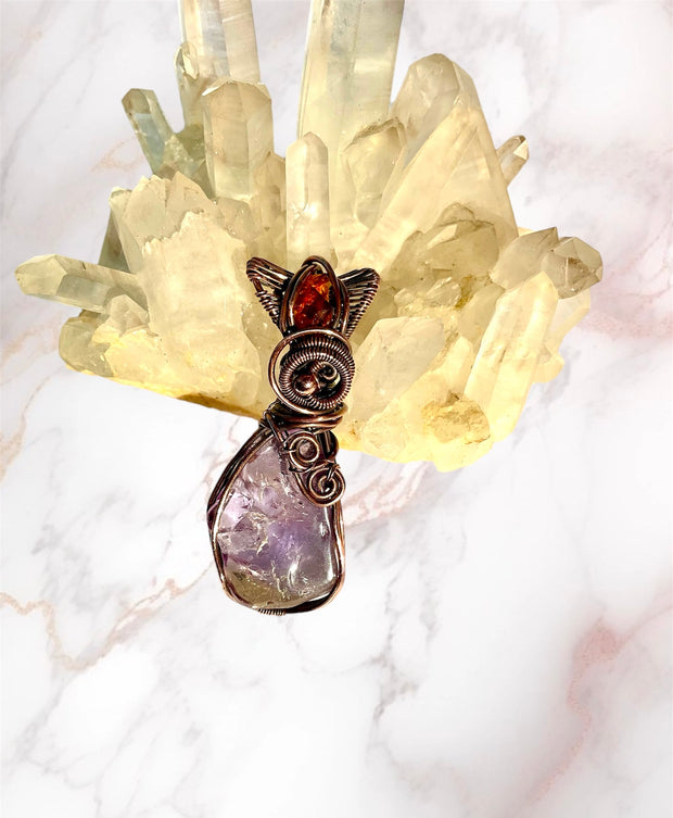 Ametrine Wire Wrapped Pendants