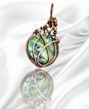 Labradorite Wire Wrapped Pendants