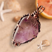 Lavender Amethyst Pendant