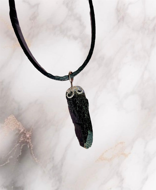 Black Tourmaline Pendants