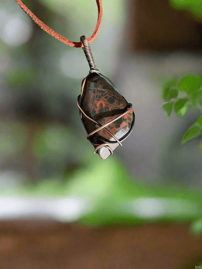 Spider Jasper Pendant