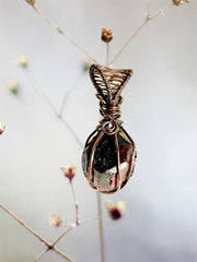 Almandine Raw Garnet Pendant