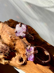 Charoite Handcrafted Ring