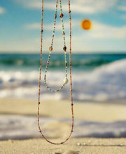 Hippie Boho Beaded Necklace And Bracelet.