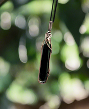 Black Tourmaline Wire Wrapped Point