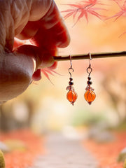 Halloween Pumpkin Earrings