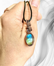 Labradorite Mini Wire Wrapped Pendant