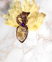 Ametrine Wire Wrapped Pendants