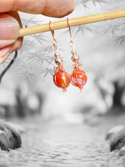 Halloween Pumpkin Earrings