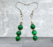 Malachite Handmade Earrings