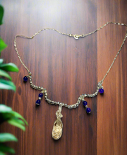 Herkimar Diamond and Amethyst Necklace