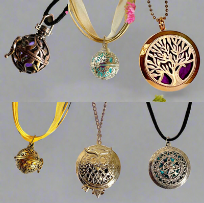 Aromatherapy Locket Pendants