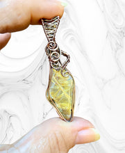 Rutilated Quartz Wire Wrapped Pendant