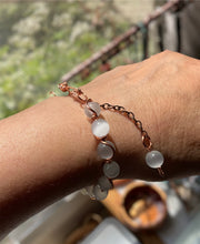 Selenite Wire Wrapped Bracelet