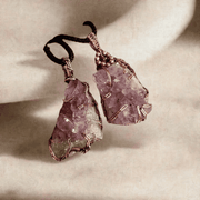 Amethyst Cluster Pendants