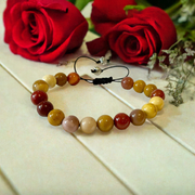 Mookaite Jasper Handmade Adjustable Bracelet