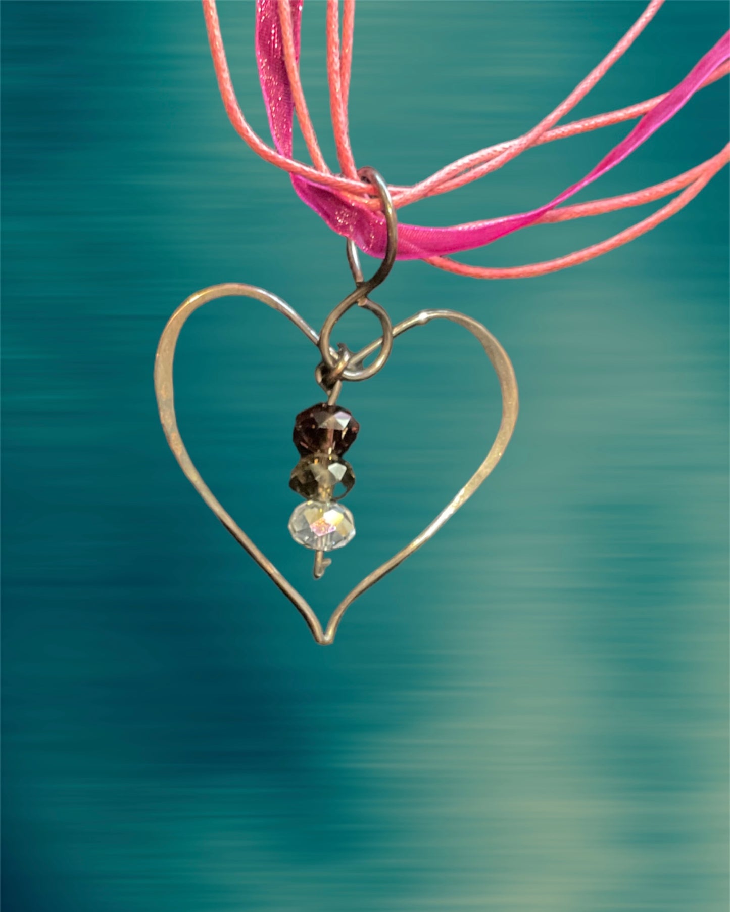 Copper Heart Pendant Connie’s Crystals