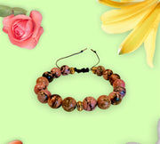 Rhodonite Gemstone Bracelet