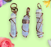 Selenite Wire Wrapped Point