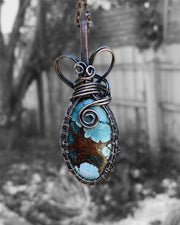 Magnesite Turquoise Pendant - Connie’s Crystals 