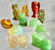 Gemstone Figurines