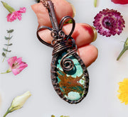 Magnesite Turquoise Pendant - Connie’s Crystals 