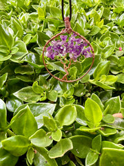 Amethyst Tree Of Life Pendant