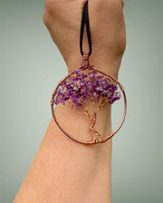 Amethyst Tree Of Life Pendant