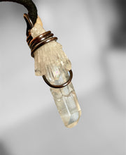 Clear Quartz Point With Cluster