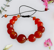 Carnelian Jewellery Set