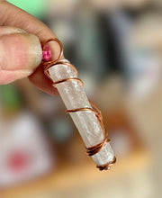 Selenite Wire Wrapped Point